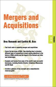 Mergers and Acquisitions (Express Exec)