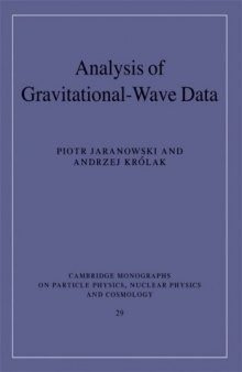 Analysis of gravitational-wave data