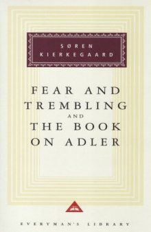 Fear and Trembling: The book on Adler