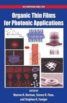 Organic Thin Films for Photonic Applications