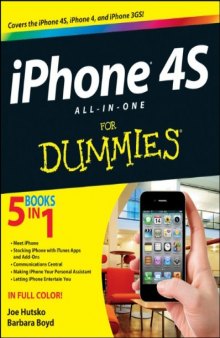 Iphone 4s All-In-One for Dummies, 1st Edition