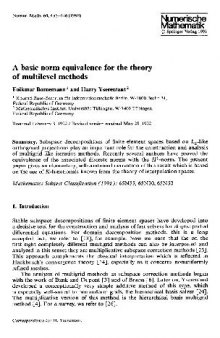 A basic norm equivalence for the theory of multilevel methods