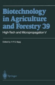 High-Tech and Micropropagation V