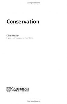 Conservation