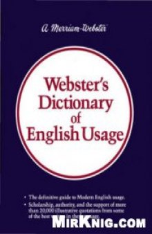 Webster's Dictionary of English Usage