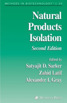 Methods In Biotechnology Vol 20 Natural Products Isolation 