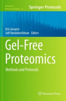 Gel-Free Proteomics: Methods and Protocols