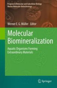 Molecular Biomineralization: Aquatic Organisms Forming Extraordinary Materials