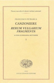 Canzoniere, Rerum vulgarium fragmenta