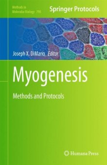 Myogenesis: Methods and Protocols (Methods in Molecular Biology, v798)  