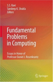 Fundamental Problems in Computing: Essays in Honor of Professor Daniel J. Rosenkrantz