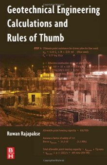 Geotechnical Engineering Calculations and Rules-of-Thumb