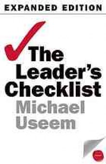 Leader's checklist : 15 mission-critical principles