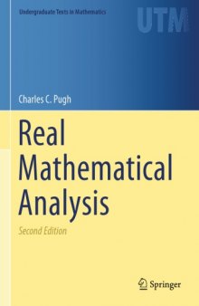 Real Mathematical Analysis