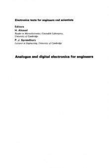 Analogue and digital electronics for engineers : an introduction