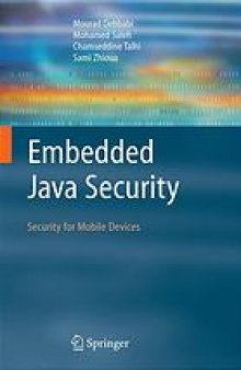 Embedded Java Security Security for Mobile Devices