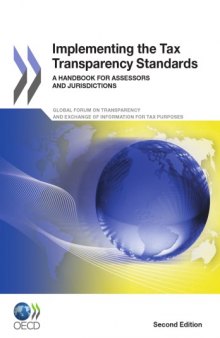 Implementing the Tax Transparency Standards: A Handbook for Assessors and Jurisdictions