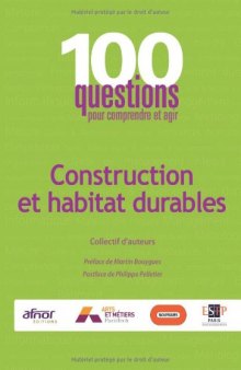 Construction et habitat durables