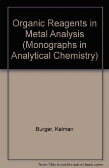 Organic Reagents in Metal Analysis