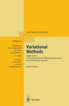 Variational Methods: Applications to Nonlinear Partial Differential Equations and Hamiltonian Systems