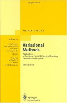 Variational methods: applications to nonlinear PDEs and Hamiltonian systems