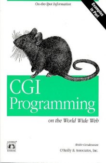 CGI programming on the World Wide Web