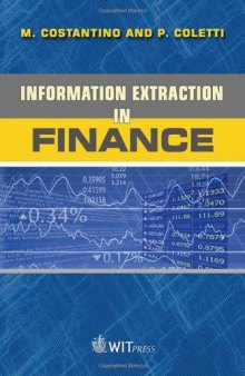 Information Extraction in Finance  