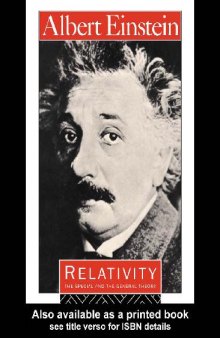 Relativity The Special and the General Theory