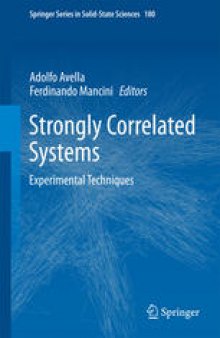 Strongly Correlated Systems: Experimental Techniques