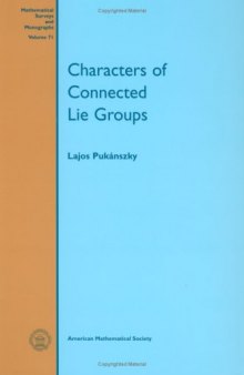 Characters of connected Lie groups