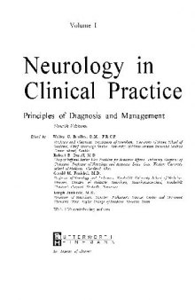 Neurology in Clinical Practice Principles of Diagnosis and Management -VOL 1