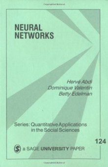 Neural Networks (Quantitative Applications in the Social Sciences)
