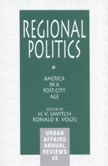 Regional Politics: America in a Post-City Age