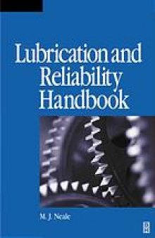 Lubrication and reliability handbook