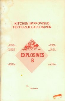 Kitchen improvised fertilizer explosives