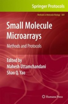Small Molecule Microarrays: Methods and Protocols