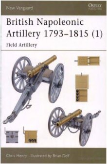 British Napoleonic Artillery 1793–1815 (1)