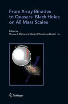 Astrophysics and Space Science: From X-Ray Binaries to Quasars: Black Holes on all Mass Scales