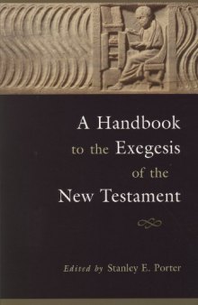 Handbook to the Exegesis of the New Testament