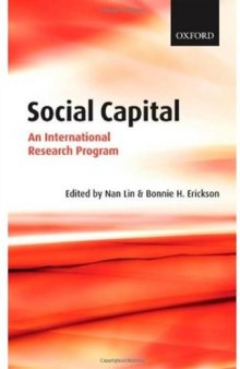 Social Capital: An International Research Program