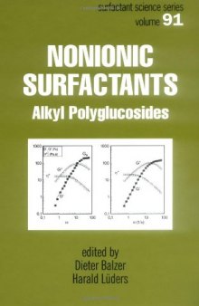 Nonionic Surfactants: Alkyl Polyglucosides