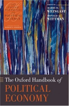 Oxford The Oxford Handbook Of Political Economy