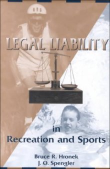 Legal Liability in Recreation and Sports