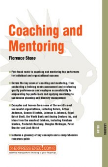 Coaching and Mentoring