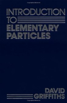 Introduction to elementary particles 