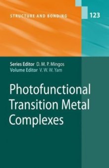 Photofunctional Transition Metal Complexes 