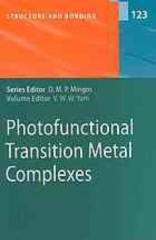 Photofunctional Transition Metal Complexes