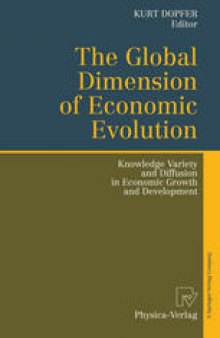 The Global Dimension of Economic Evolution: Knowledge Variety and Diffusion in Economic Growth and Development