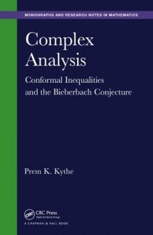 Complex analysis : conformal inequalities and the Bierbach Conjecture