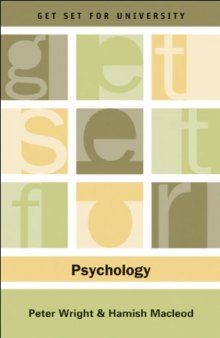 Get Set for Psychology (Get Set for University)